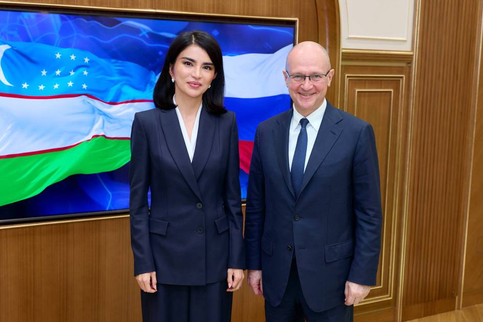 Saida Mirziyoyeva Rossiya Prezidenti administratsiyasi rahbarining birinchi o‘rinbosari bilan uchrashuv o‘tkazdi